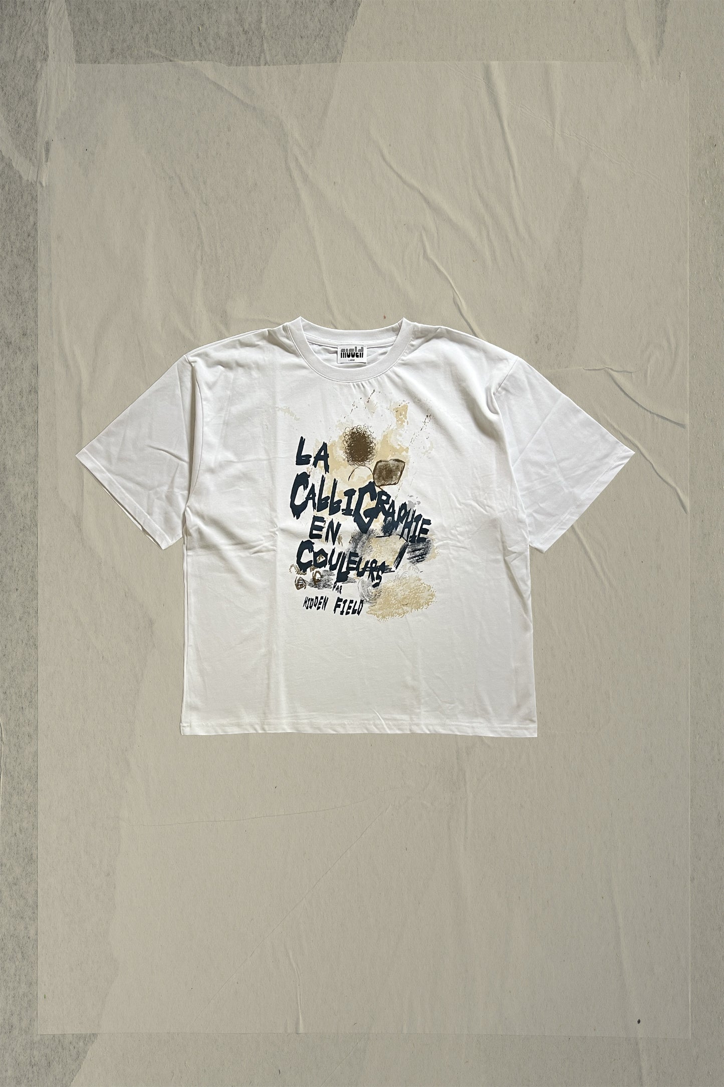 TEE "ESTHÈTE" CALLIGRAPHIE