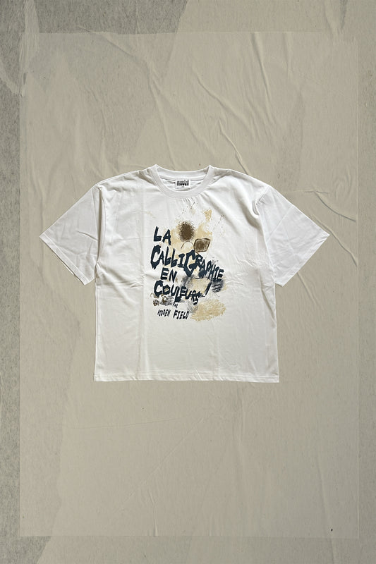 TEE "ESTHÈTE" CALLIGRAPHIE