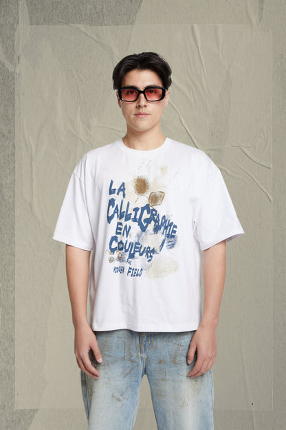 TEE "ESTHÈTE" CALLIGRAPHIE